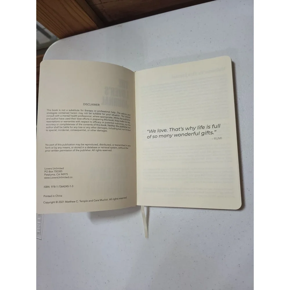 The Lover's Journal book